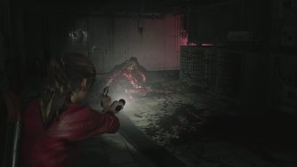 Resident Evil 2_Licker Battle Gameplay